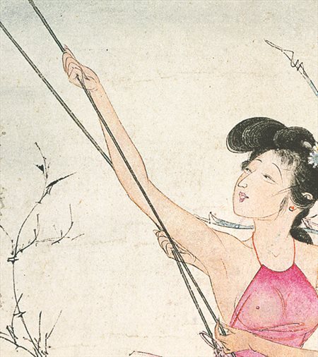 宝山-胡也佛的仕女画和最知名的金瓶梅秘戏图